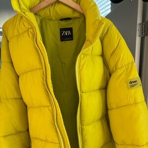 Zara Padded Bomber Jacket